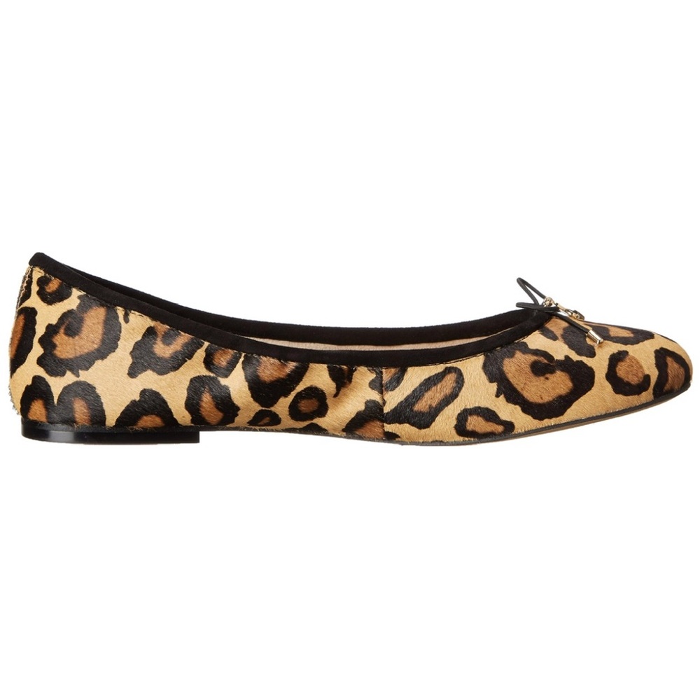 Sam Edeman Felicia Ballet Flats Lepard Print Classic Size 5 1/2